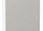 Шкаф верхний торцевой Фьюжн Silky Light Grey Белый 920*300*306