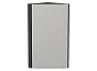 Шкаф верхний торцевой Фьюжн Silky Light Grey Graphite 716*300*306