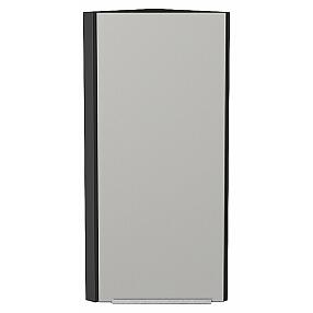 Шкаф верхний торцевой Фьюжн Silky Light Grey  Graphite 920*300*306