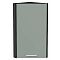 Шкаф верхний торцевой Квадро Аквамарин/Graphite 716*300*307