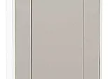 Шкаф верхний торцевой Лофт Grey Silk/Белый 716*300*306