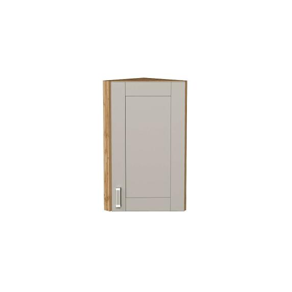 Шкаф верхний торцевой Лофт Grey Silk/Дуб Вотан 716*300*306