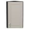 Шкаф верхний торцевой Лофт Grey Silk/Graphite 716*300*306