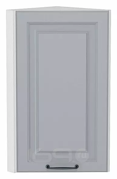 Шкаф верхний торцевой Ницца Magnum/Белый 716*300*304