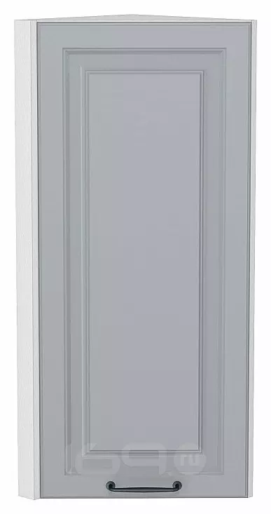 Шкаф верхний торцевой Ницца Magnum/Белый 920*300*304