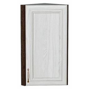 Шкаф верхний торцевой Шале White Dreamline Венге 716*300*306