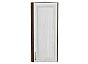 Шкаф верхний торцевой Шале White Dreamline Венге 920*300*306