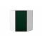Шкаф верхний угловой Дублин Special Green/Белый 716*600*600