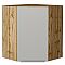 Шкаф верхний угловой Фьюжн Silky Light Grey  Дуб Вотан 716*600*600 Шкаф верхний угловой Фьюжн Silky Light Grey  Дуб Вотан 716*600*600