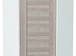Шкаф верхний угловой Лофт Cappuccino Veralinga/Белый 920*600*600