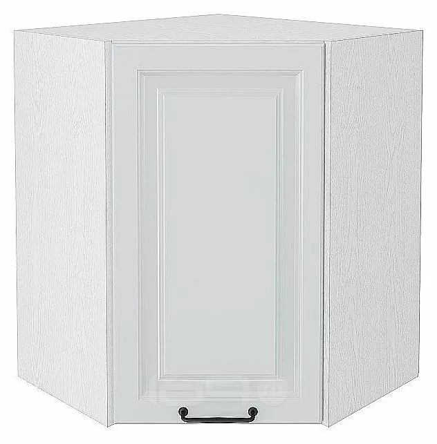 Шкаф верхний угловой Ницца Blanco/Белый 716*600*600