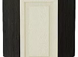 Шкаф верхний угловой Ницца Дуб крем/Graphite 716*600*600