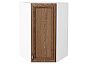 Шкаф верхний угловой Шале Brown Dreamline Белый 920*600*600