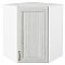Шкаф верхний угловой Шале White Dreamline Белый 716*600*600 Шкаф верхний угловой Шале White Dreamline Белый 716*600*600