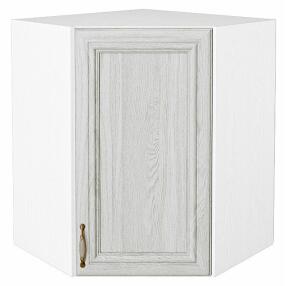 Шкаф верхний угловой Шале White Dreamline Белый 716*600*600