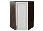 Шкаф верхний угловой Шале White Dreamline Венге 920*600*600