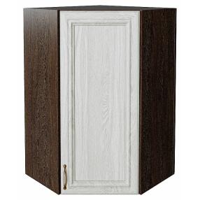 Шкаф верхний угловой Шале White Dreamline Венге 920*600*600