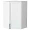 Шкаф верхний угловой Сканди White Silkwood/Белый 920*600*600