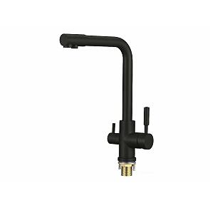 Смеситель для кухни 342/230 2Р Черный