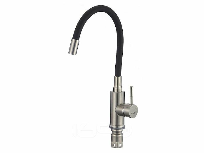 Смеситель для кухни 345/215 1Р Черный сатин