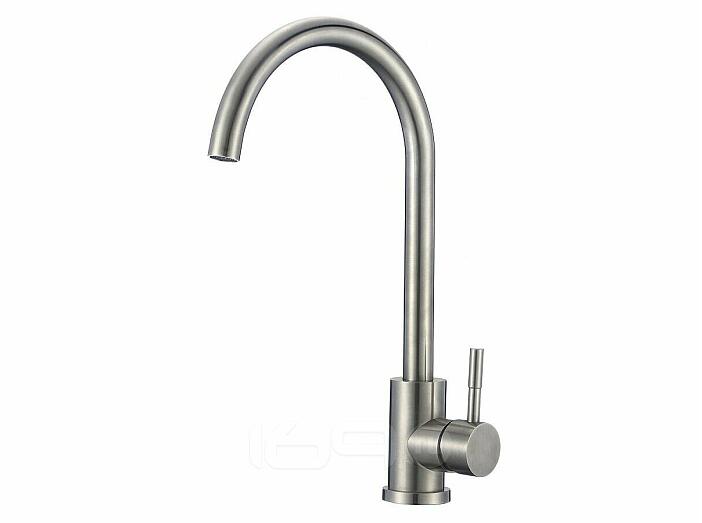 Смеситель для кухни 370/200 1Р Сатин