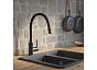 Смеситель для кухни черный матовый Kitchen 360 IDDIS K36BLJ0i05