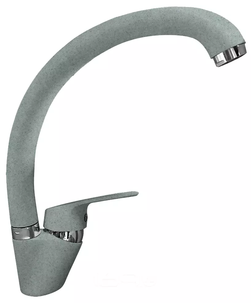 Смеситель для кухни боковой GranFest QUARZ  D-35mm (серый) 310