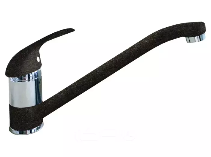 Смеситель для кухни прямой GranFest QUARZ Z-3321 черный