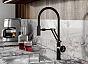 Смеситель для кухни с гибким изливом, черный матовый, Grange, IDDIS, GRABLFLi05