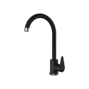 Смеситель для кухни U-обр. GranFest QUARZ Z-5412 (черный)