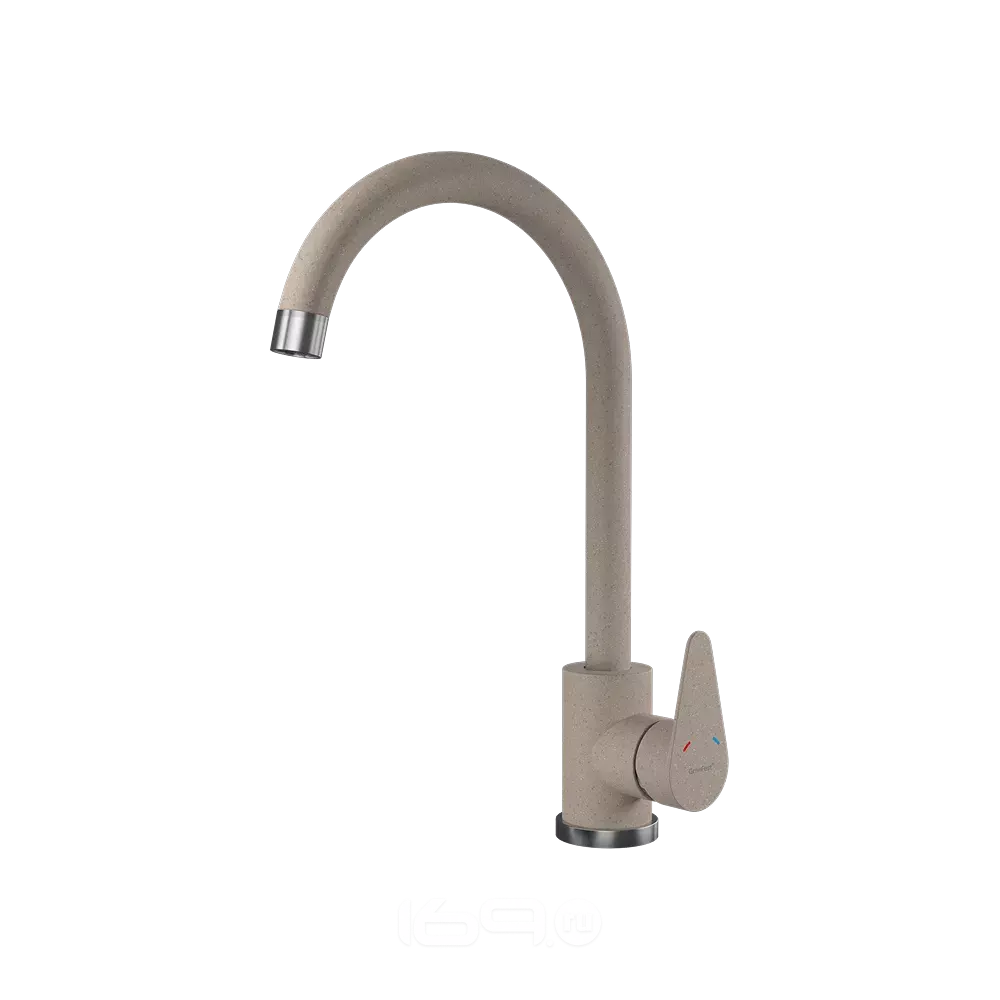 Смеситель для кухни U-обр. GranFest QUARZ Z-5412 (песочный)