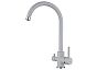 Смеситель для кухни U-обр. с краном питьевой воды GranFest URBAN Z-5420 (серый)
