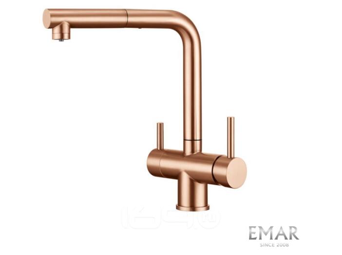 Смеситель кухонный EMAR ECB - 7017 PVD Coppery