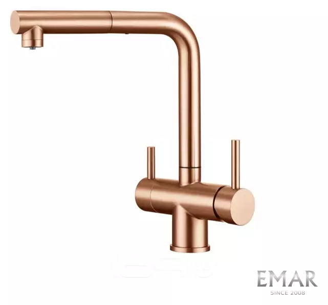 Смеситель кухонный EMAR ECB - 7017 PVD Coppery