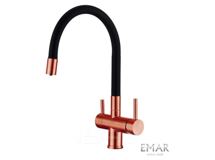Смеситель кухонный EMAR ЕС - 3015 PVD Coppery