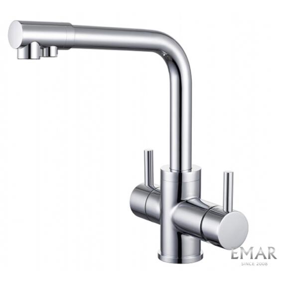 Смеситель кухонный EMAR ЕС - 4003H Chrome