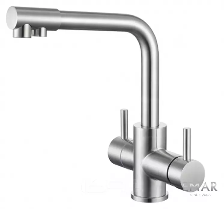 Смеситель кухонный EMAR ЕС - 4003H Satin