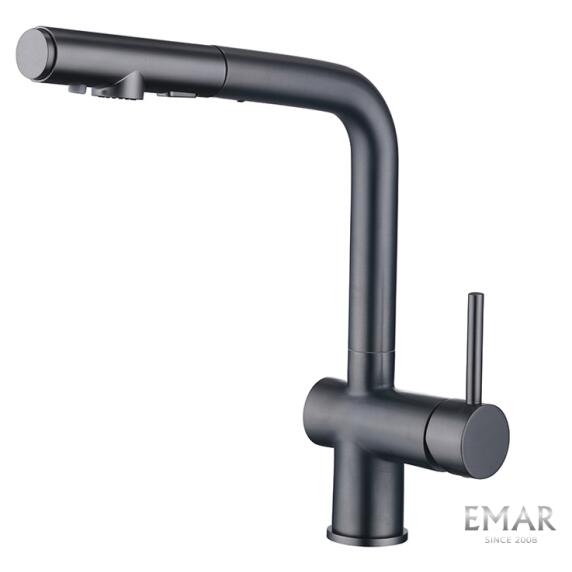 Смеситель кухонный EMAR ЕС - 7019 Black