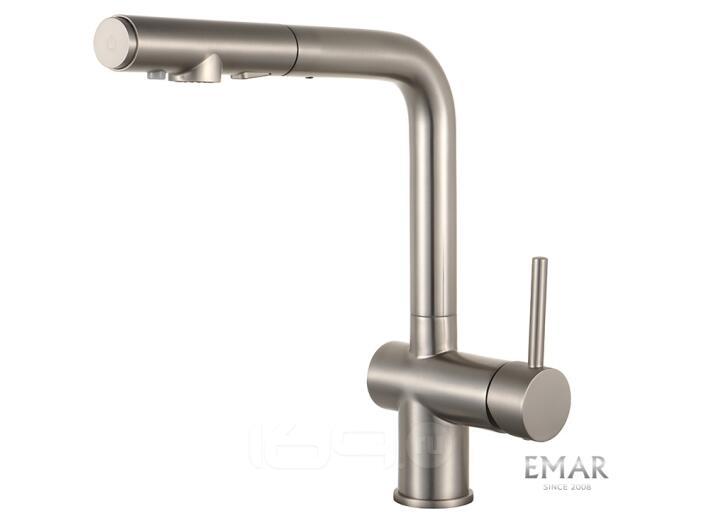 Смеситель кухонный EMAR ЕС - 7019 Satin
