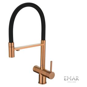 Смеситель кухонный EMAR ЕС - 7024 PVD Coppery