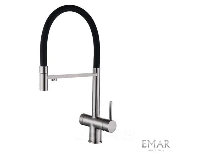 Смеситель кухонный EMAR ЕС - 7024 Satin