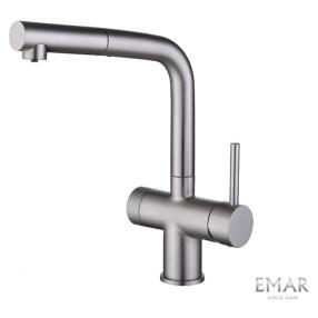 Смеситель кухонный EMAR ЕС - 7026 Satin