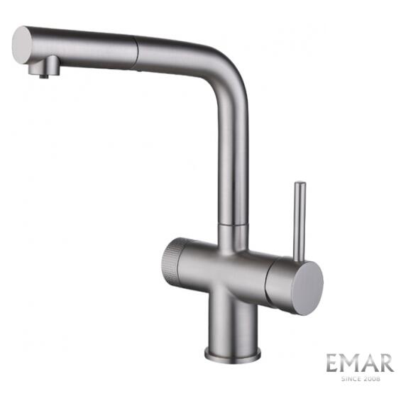 Смеситель кухонный EMAR ЕС - 7026 Satin