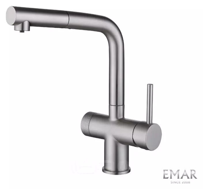 Смеситель кухонный EMAR ЕС - 7026 Satin