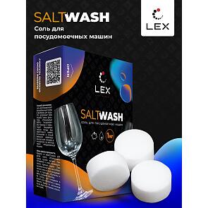 Соль LEX для очистки посудомоечных машин, таблетированная, 1 кг LEX SALTWASH