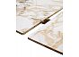Стол ACERRA NEW 160 GLOSS GRAND JADE SOLID CERAMIC/ каркас цвета шампань, ®DISAUR