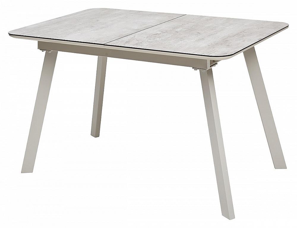 

Стол ARUBA 120 BEIGE/ CAPPUCINO глазурованное стекло