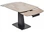 Стол BALDE 120 GLOSS AMBER JADE SOLID CERAMIC / BLACK, ®DISAUR