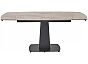 Стол BALDE 140 GLOSS AMBER JADE SOLID CERAMIC / BLACK, ®DISAUR