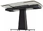 Стол BALDE 140 GLOSS AMBER JADE SOLID CERAMIC / BLACK, ®DISAUR